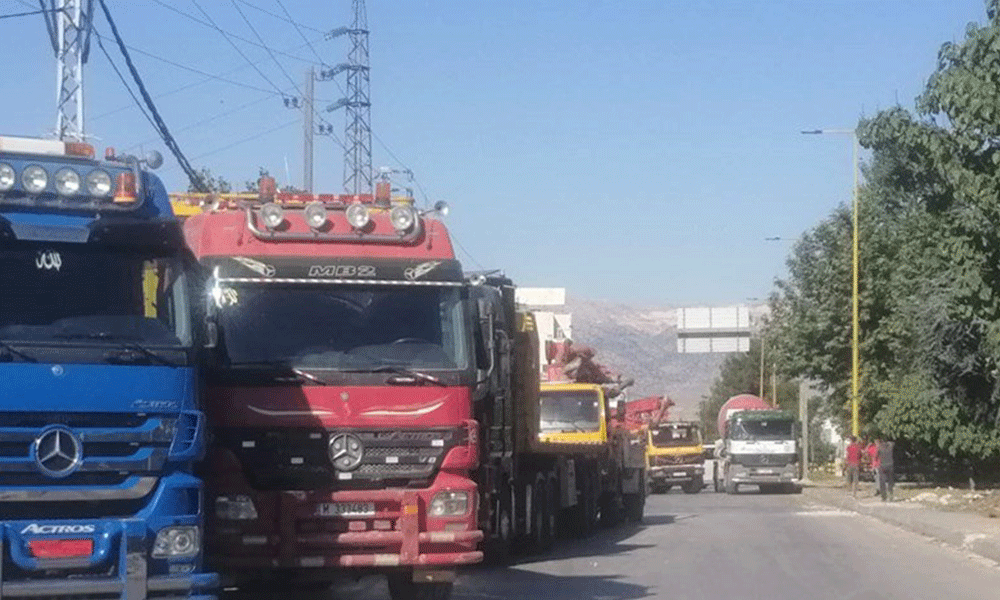 سائقو الشاحنات في مرفأ بيروت: لإعادة القوى الشرائية للأجور