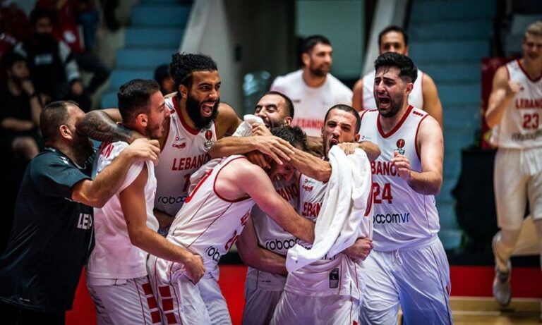 منتخب لبنان بكرة السلة إلى فالنسيا