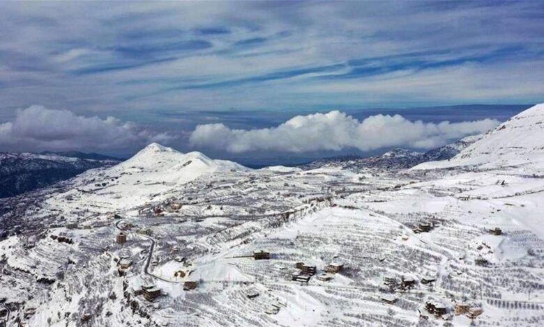 منخفضات جوية... وثلوج على الجبال المتوسطة