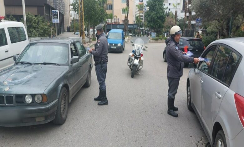 بالصور: قوى الأمن تطلق حملة “ما تشرب وتسوق”