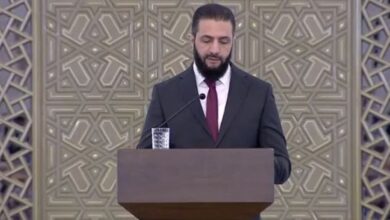 "سوريا تنادي الجميع"... الشرع يدعو لبناء "دولة القانون"