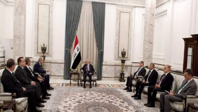 جابر وصدي اختتما زيارتهما إلى بغداد