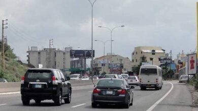 تدابير سير على اوتوستراد حالات واوتوستراد عمشيت باتجاه المدفون