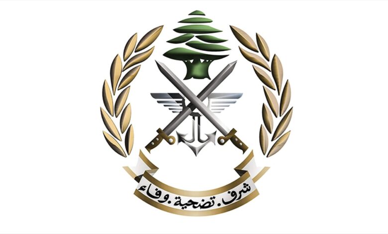 الجيش يوقف مطلوبين بجرم إطلاق النار