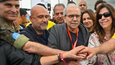 بالصور: سلام يشارك في ماراثون بيروت