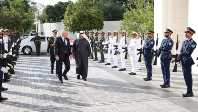 الرئيس عون يختتم زيارته الى الامارات اليوم: نؤكد الحرص على ترسيخ العلاقات الثنائية ونثمن مواقف دولة الإمارات الداعمة للبنان وشعبه
