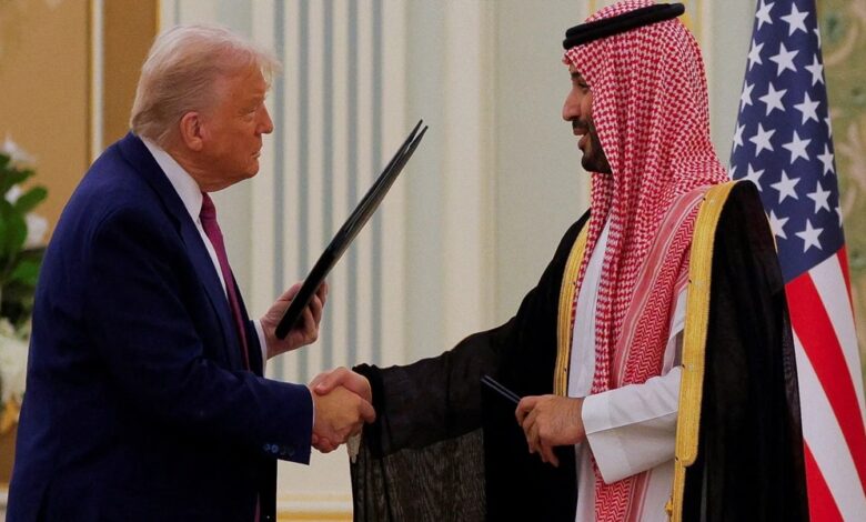 رسائلٌ مزدوجة لزيارة ترامب!